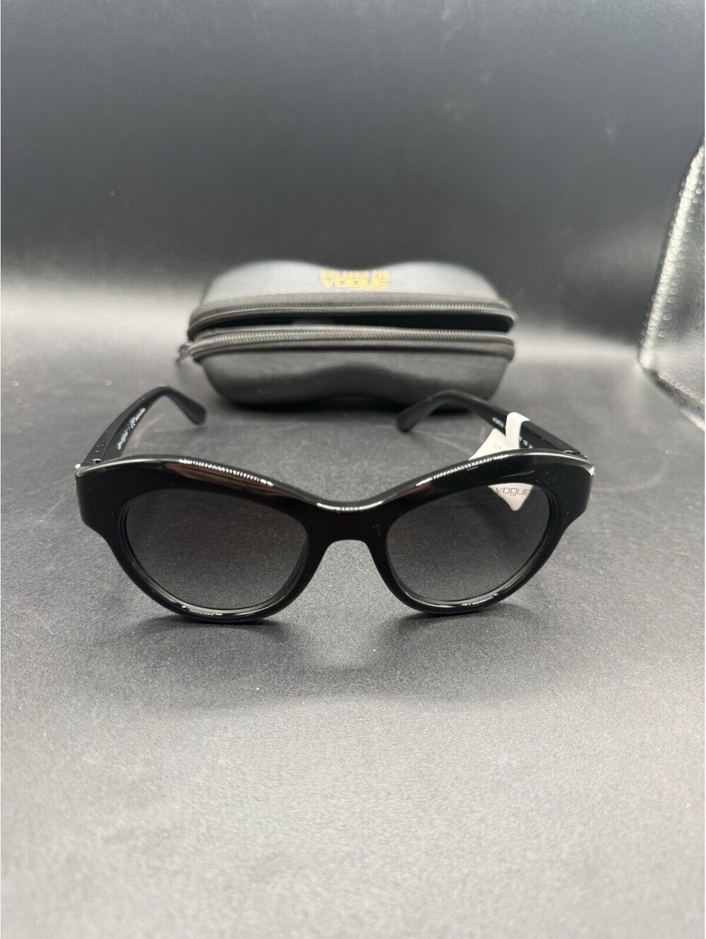 Vogue Butterfly Pattern Polished Black/Black Gradient VO 2872-S 50-19-135